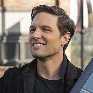 Michael Cassidy as Dr. Ethan Stone in Resident Alien